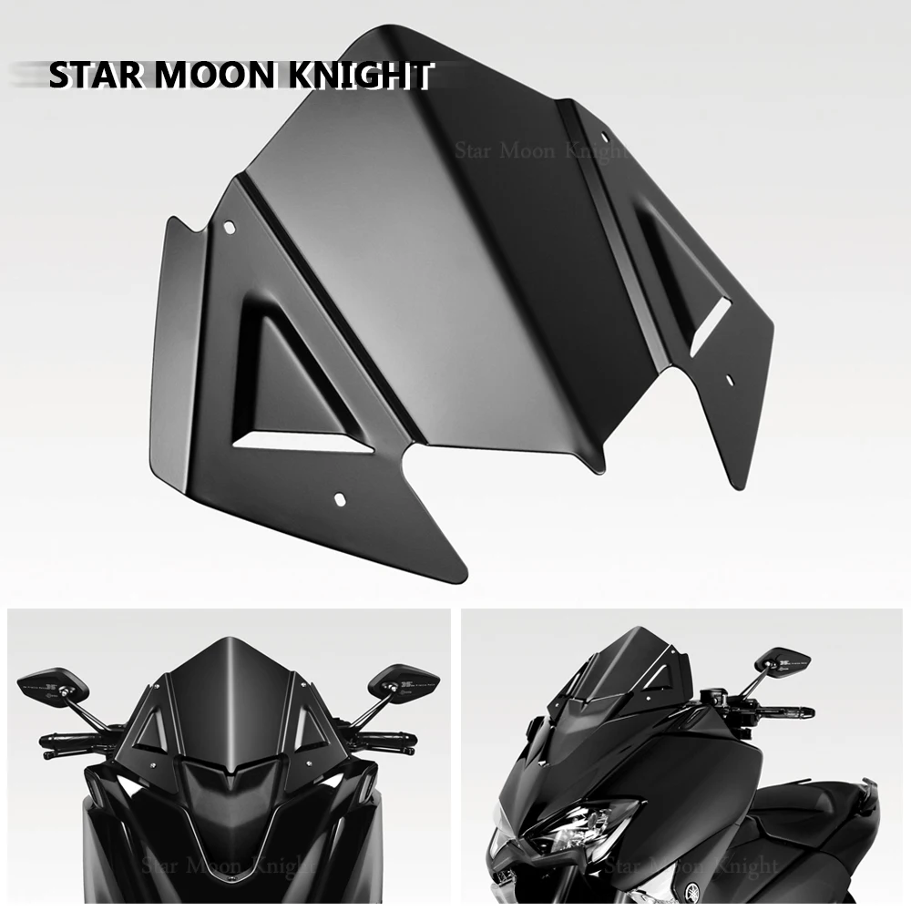 For Yamaha T-MAX 530 560 TMAX530 T MAX 2017-2020 Motorcycle Windshield Windscreen Cover Aluminum Alloy Wind Shield Deflectore