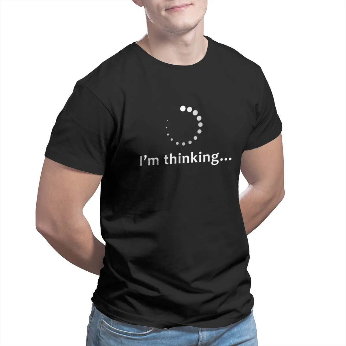 

I m thinkingPrint 100% Cotton Vintage Couples Matching Cute T Shirts Mens Clothes 6215
