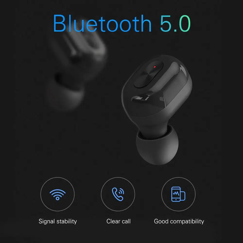 

N9 TWS Bluetooth Earphones 5.0 Wireless Earphone 8D Bass Stereo In-ear Earbuds Handsfree Headset With Charging Case