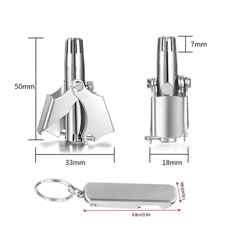 

1Set Nose Hair Trimmer Set Nose Hair Shears Nail Scissor Nose Hair Scissors