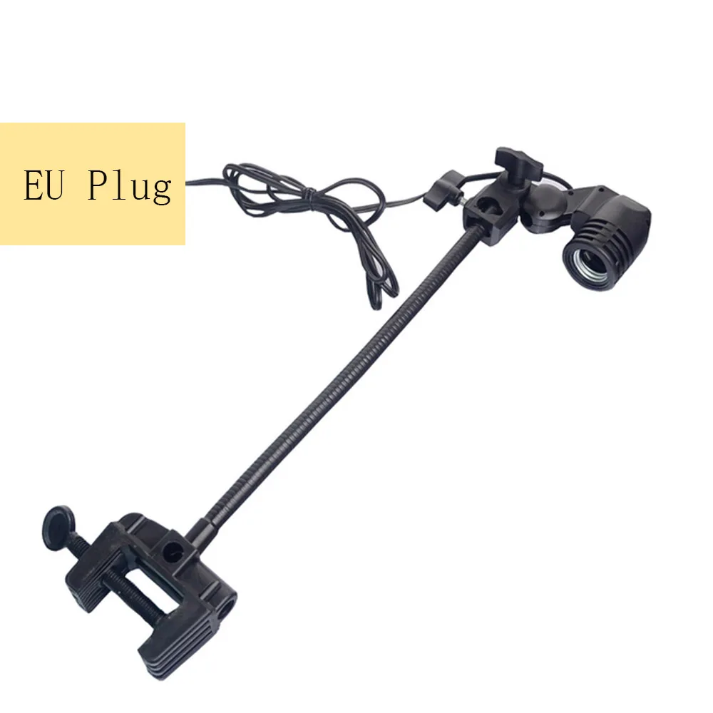 Светодиодный коралловые лампы E27 PAR 38 54 Вт светодиодный полный спектр светодиодный светильник для выращивания растений аквариумная лампа SPS LPS Pongs мягкие кораллы - Цвет: E27 Holder EU Plug
