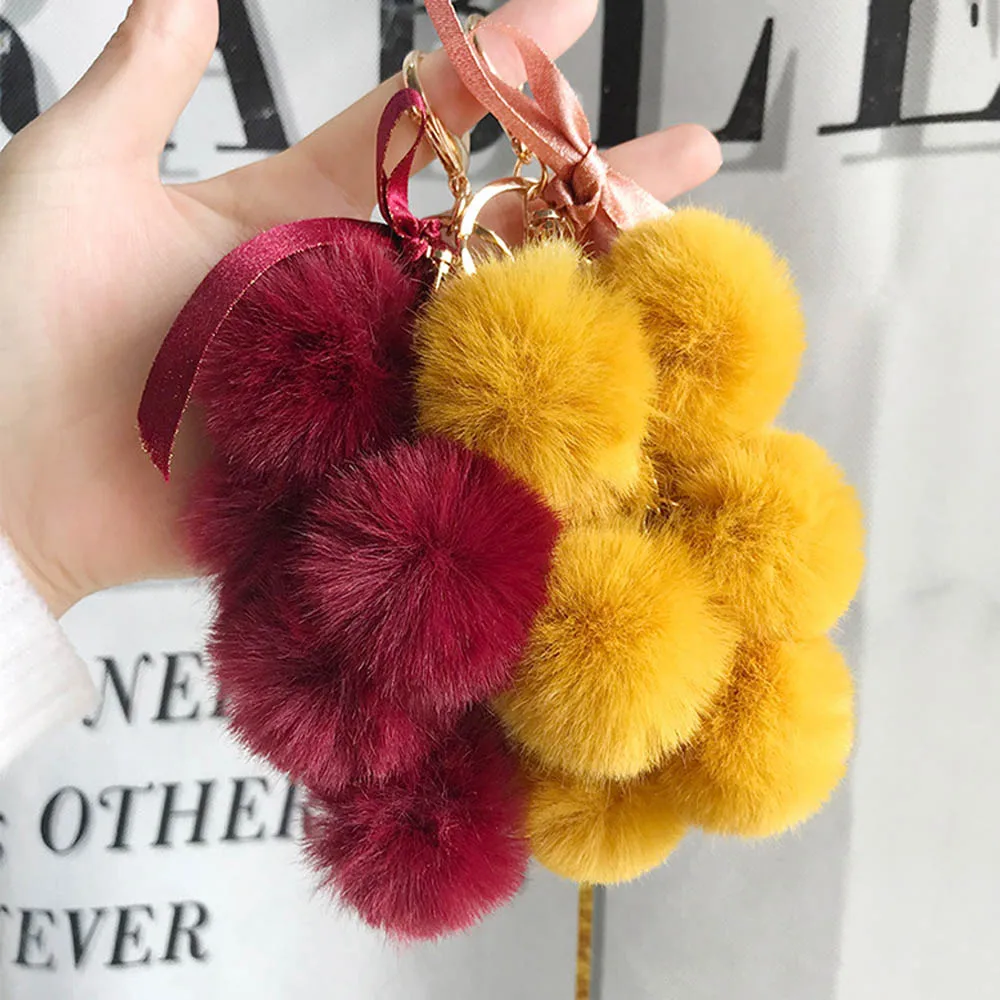 Брелок с подвеской в виде плюшевой сумки стиле унисекс|Брелоки| |