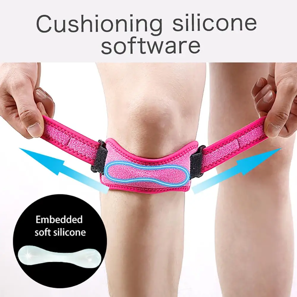 1 шт. регулируемый бандаж на колени Колено Надколенник поддержка для сухожилий