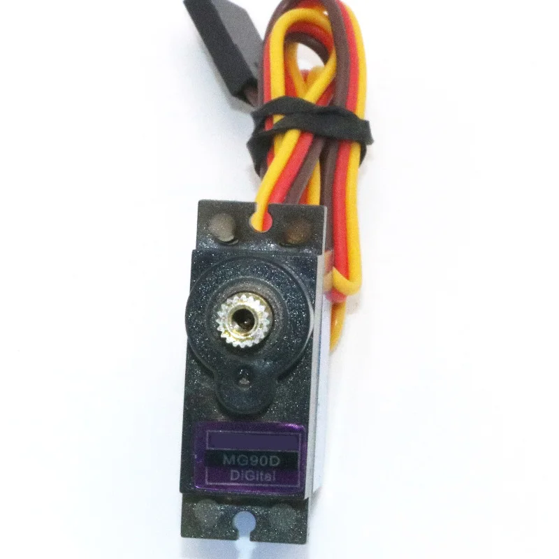 Цифровой 9g Micro Servo металлический редукторный двигатель MG90D с высоким крутящим
