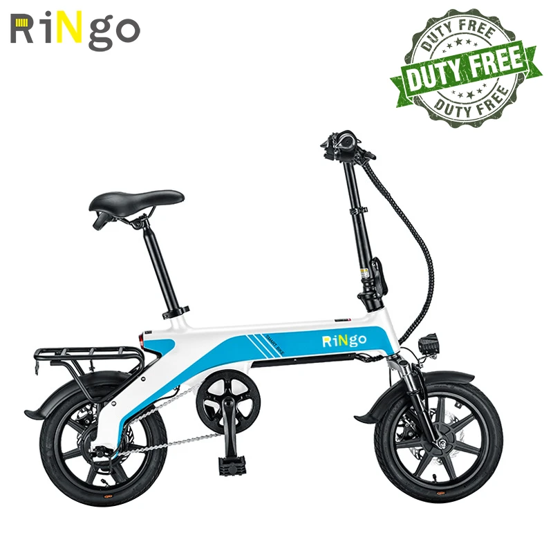 

Электрический велосипед RINGO RG1401c для взрослых, 14 дюймов, колесо 250 Вт, 36 В, 7 Ач, Электромобиль, городской электровелосипед, мобильный горный ве...