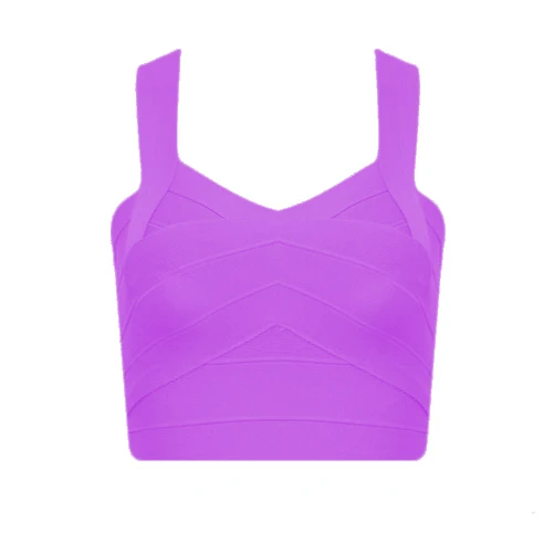 style 1 lavender Женский короткий топ с повязкой, Летний однотонный топ с v-образным вырезом и поясом, сексуальный облегающий белый женский топ - Цвет: style 1 lavender