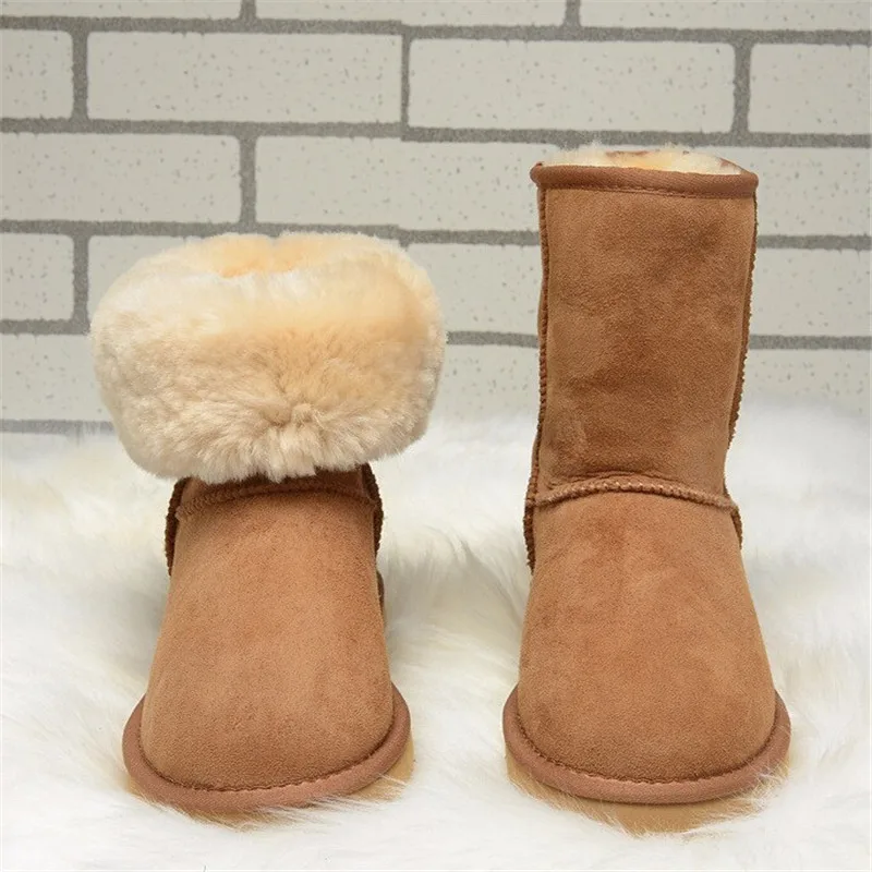 2021 Австралия зимние ботинки мужская обувь до щиколотки кожаная Австралии мини-Bot