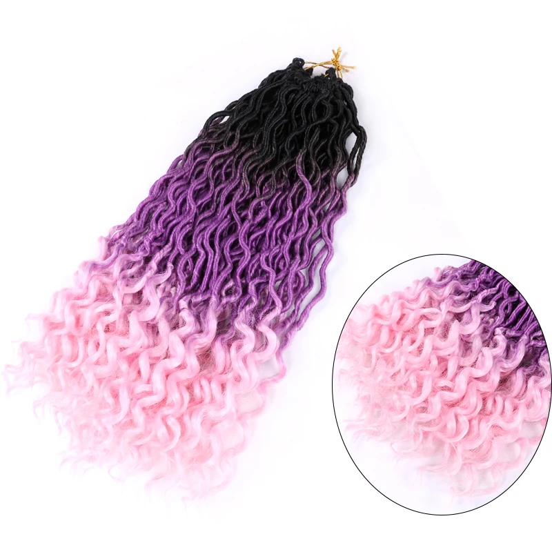 Искусственные локоны в стиле Crochet волосы мягкие дреды вязаные крючком косички Jumbo