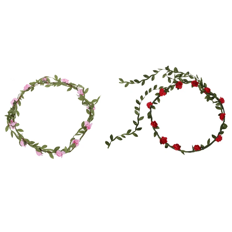 2 шт леди Бохо 12 цветочный цветок фестиваль свадьба гирлянда Лоб повязка на