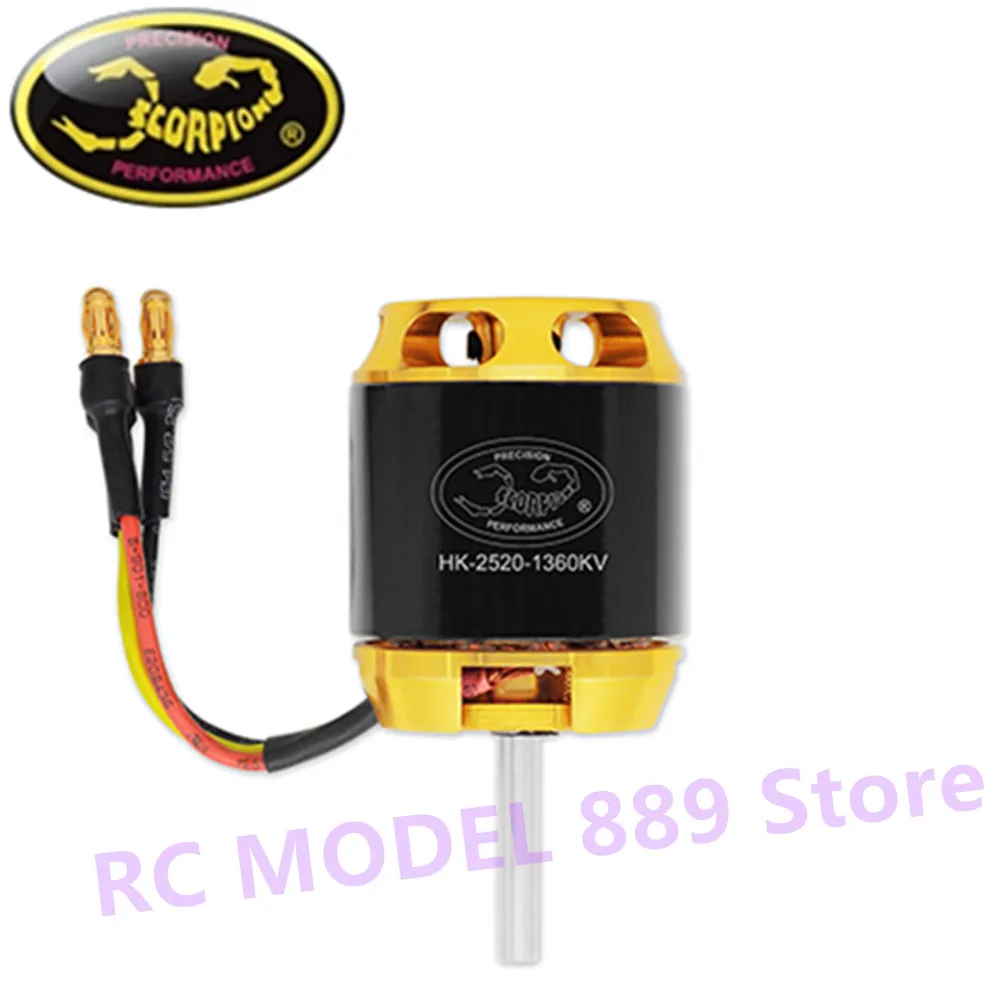 Модель самолета Scorpion HK-2520-1880KV 3500KV 1580KV бесколлекторный для вертолета на