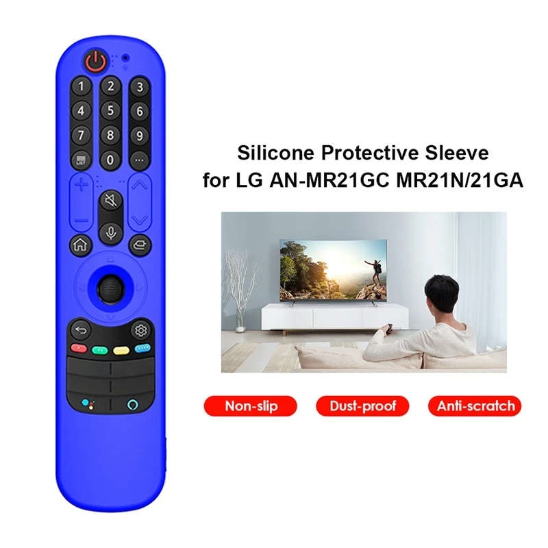 Silicone Case for LG AN-MR21GC MR21N/21GA Remote Control Protective Cover OLED TV AN MR21GA |