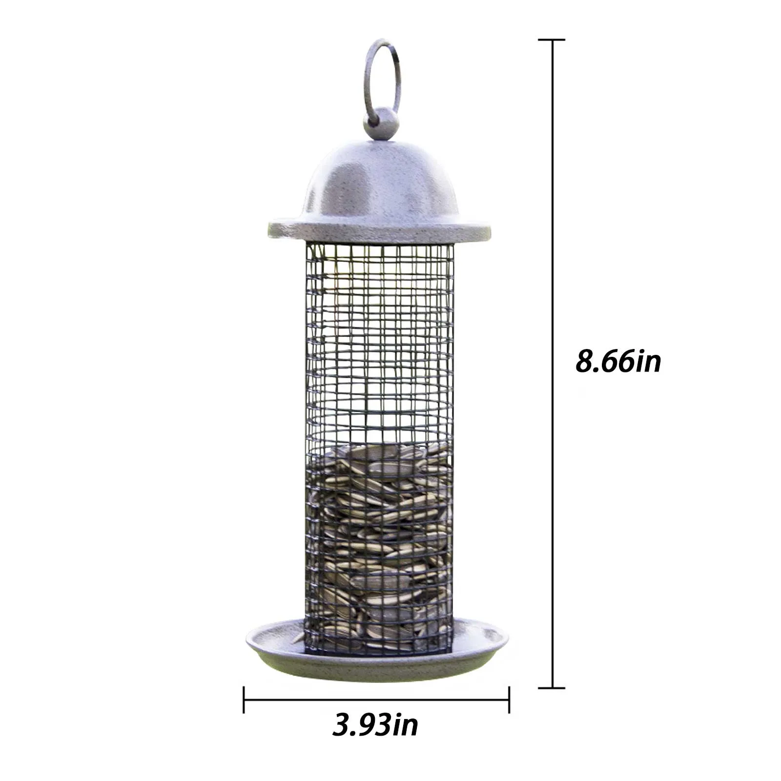 

Outdoor Bird Feeder Hanging Automatic Birds Feeding Tool High Quality Metal Carrying Bird Feeder For Outdoor Use Pet Bird Feeder