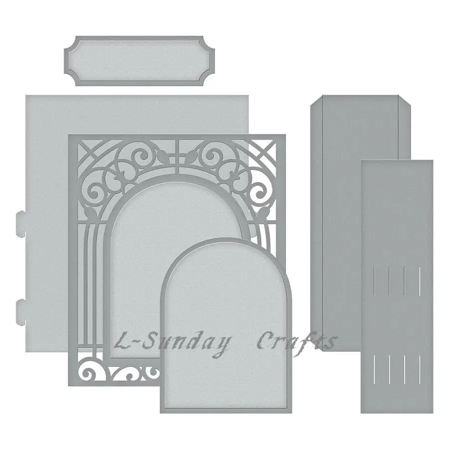 

3D Frame Metal Cutting Dies Stencils Scrapbooking Embossing Paper Card Making Crafts