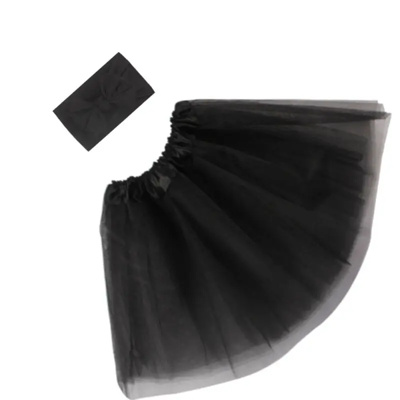 

Cute Toddler Newborn Baby Girl Tutu Skirt & Headband Photo Prop Costume Outfit