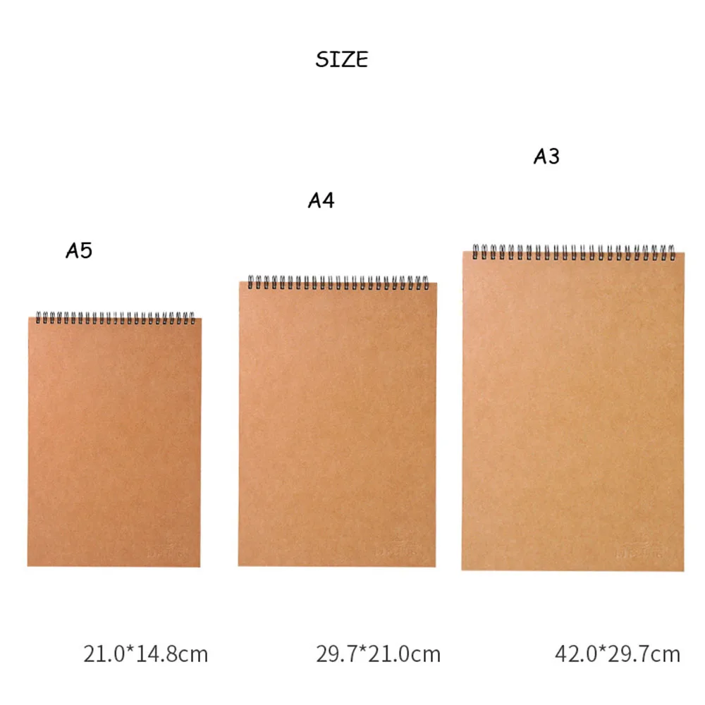 1 шт. блокнот крафт Бумага Обложка блокнота рисующего граффити книга