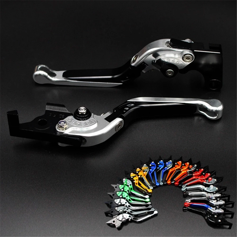 Sliver+Titanium CNC Adjustable Folding Extendable Motorcycle Brake Clutch Levers For TIGER 800 XC/XCX/XR/XRX 2015-2018 | Автомобили и
