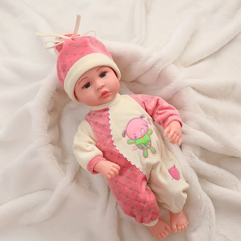 

50CM Reborn Doll 1KG Toddler Princess Girl Dolls With Giraffe Adorable Lifelike Baby Boneca juguetes toys for childs Bebe Doll