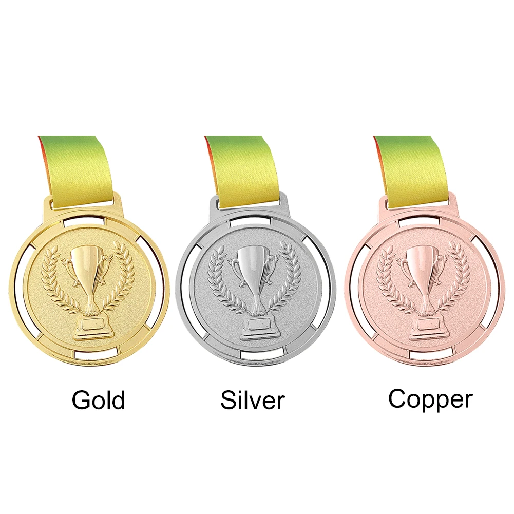

Gold Silver Bronze Award Children Medal Winner Reward Badge Kids Game Prize Kids Children Winners Medals Sports Day Party