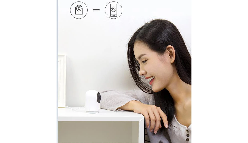 Умная IP-камера Aqara G2 Wi-Fi 1080P угол 360 градусов HD инфракрасная веб-камера ночного