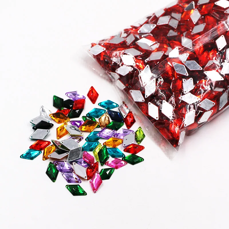 Большая сумка оптовая продажа высококачественные акриловые стразы в форме