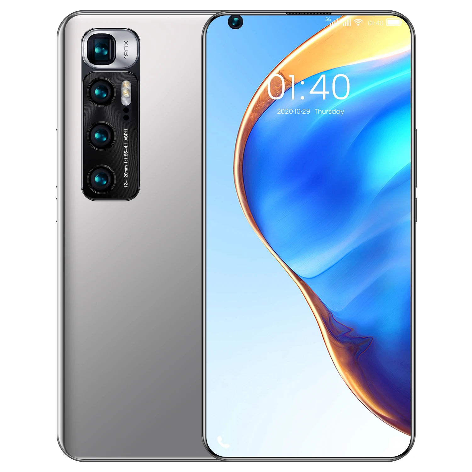 

XIAO M10 Ultra Smartphone 12GB RAM 512GB ROM 7.2Inch Andriod10 GPS 10 Core MTK6889 Dual SIM 4G LTE 5G 6000mAh Mobile Cell Phones