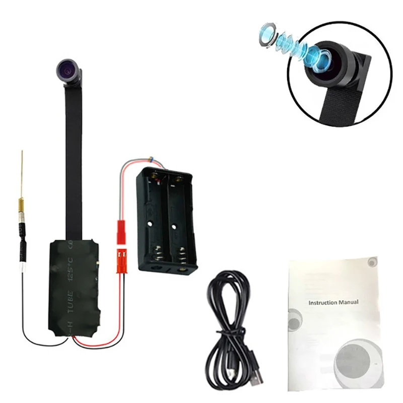 Mini 4K Wireless WIFI Camera DIY Home Security Monitor Camcorder Night Vision Motion Detection H.264 Video Reorder Webcam | Электроника