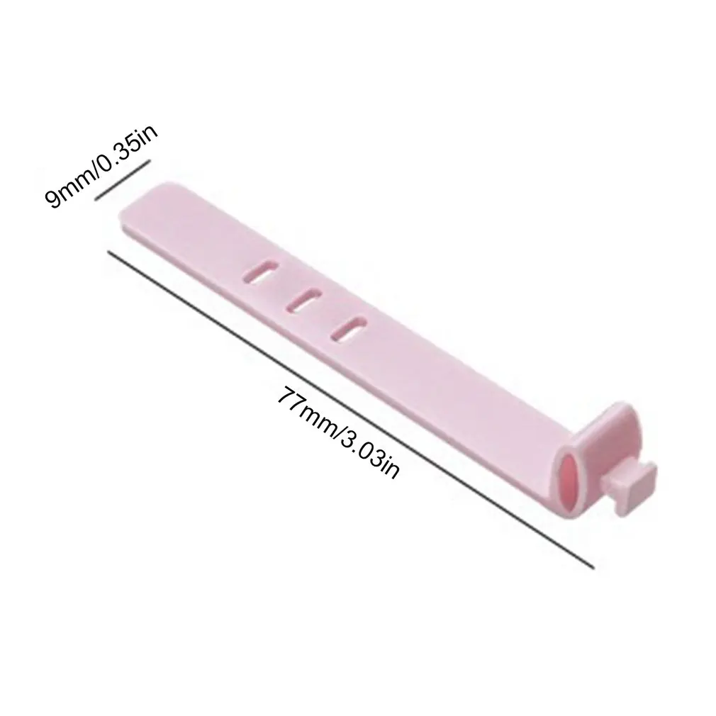 

4PCS Silicone Data Wire Cable Organizer Tie Phones Cable Winder Finishing Buckle