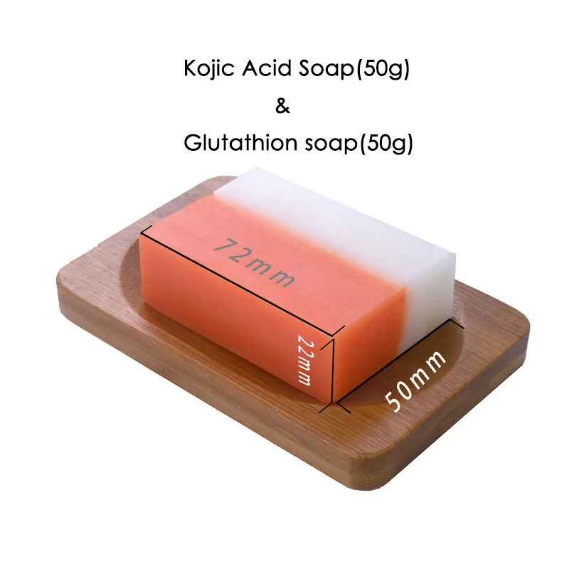 

Kojic Acid Glutathion Skin Whitening Soap Dark Black Skin Lightening Soap Kojic Acid Glycerin Brighten Face Body Skin Bleaching