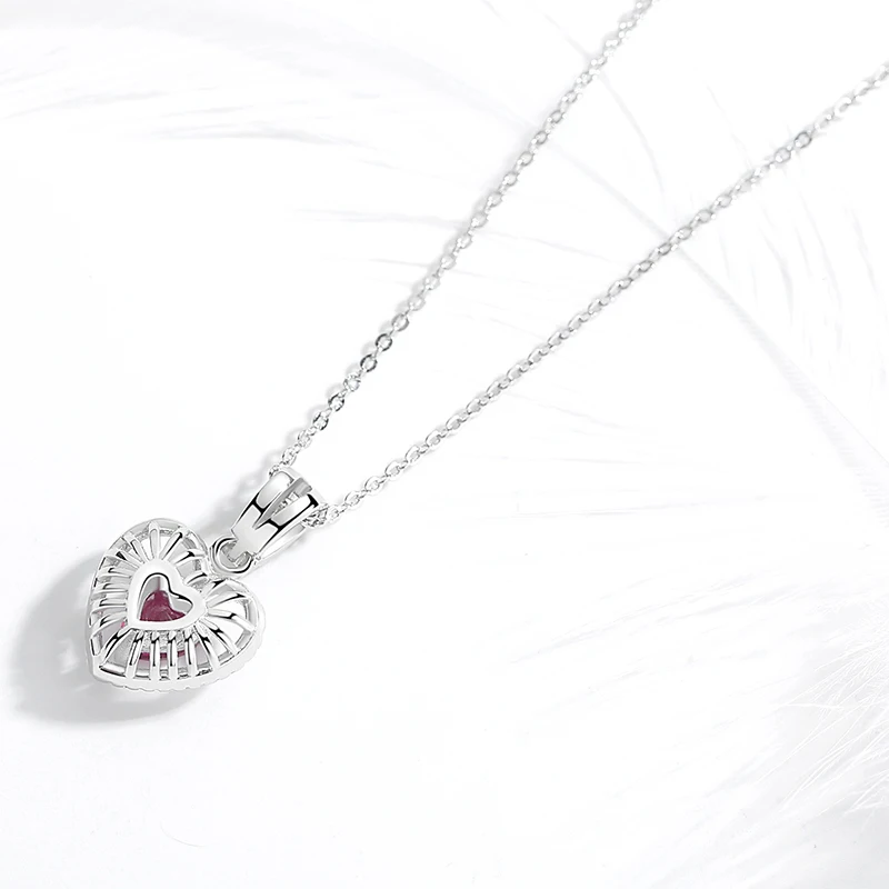 Женский ювелирный аксессуар TONGZHE ожерелье из стерлингового серебра 925 пробы в