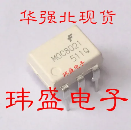 

Freeshipping 10PCS/LOT MOC8021 MOC8021M DIP-6 IC