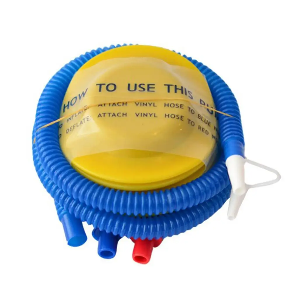 Переносной шарик ручной/ножной компрессор газовый воздушный насос для надувных