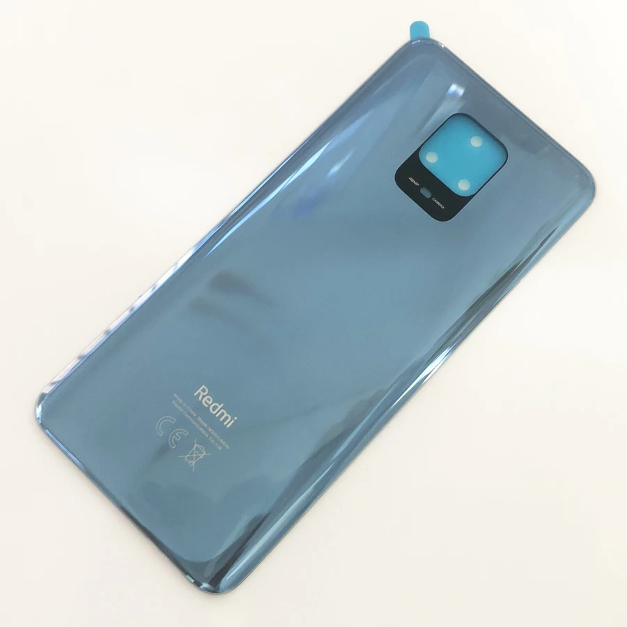100% оригинал для Xiaomi Redmi Note 9S / 9 Pro Max Крышка батарейного отсека задняя стеклянная