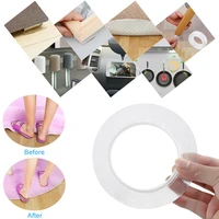 nano magic tape double sides adhesive tape sticker traceless waterproof electical tape for adhesive kitchen phone socket holder