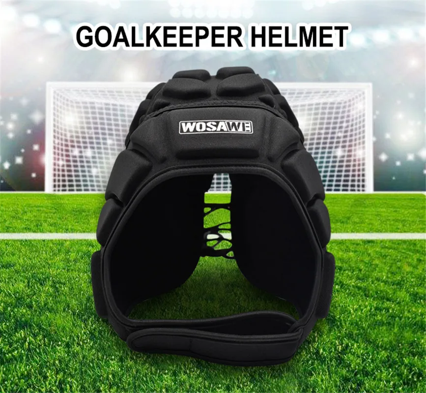 

WOSAWE Bicycle Mtb Protection Helmet Sports Football Soccer Goalkeeper Rugby Cap Head Guard Cycling Caps Motorcycle Skating Hat
