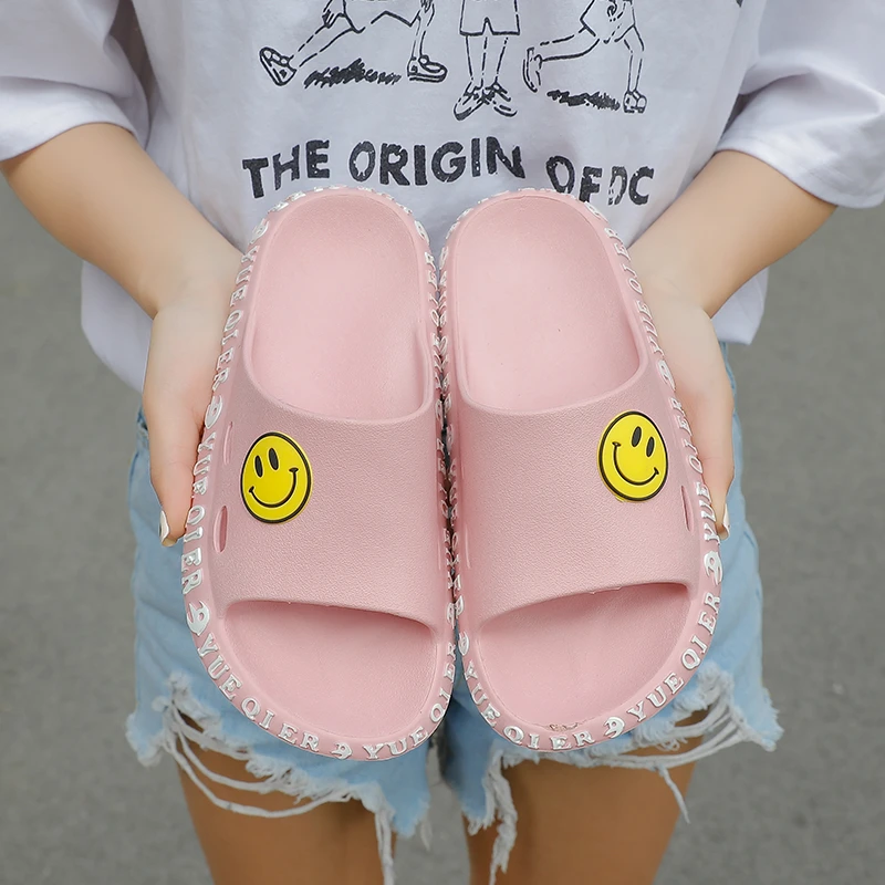 Женская обувь с рисунком фруктов женские Вьетнамки мягкие домашние тапочки