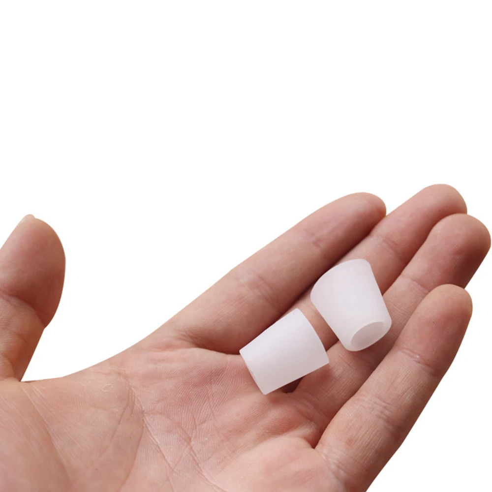 Силиконовые гелевые маленькие трубы для пальцев ног корректор мозолей железная