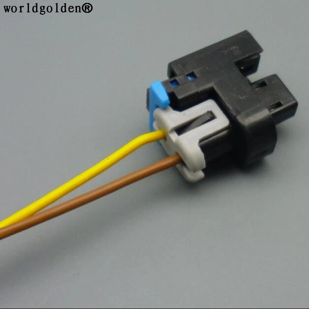 Worldgolden EV6 2 Pin способ топливный заглушка инжектора Водонепроницаемый