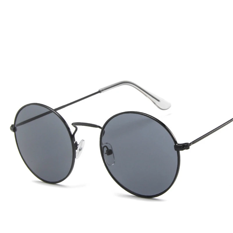 Очки солнцезащитные женские круглые винтажные брендовые дизайнерские солнечные