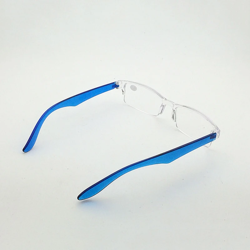 Очки для чтения маленькие квадратные прозрачные унисекс лупа дальнозоркости + 1 0