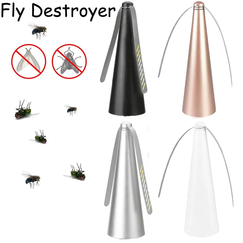 

1pc Fly Destroyer Propellor Table Food Protector Flies Repellent Outdoor Kitchen Fly Trap Mosquitoes Insect Killer Pest Reject