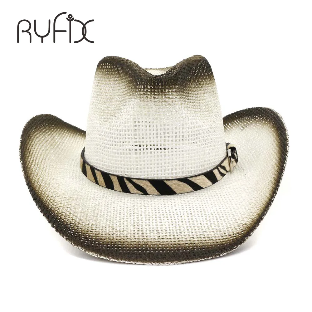

Семейная ковбойская шляпа-спрей для улицы, Солнцезащитная шляпа в полоску с пряжкой, индивидуальная пляжная шляпа HA164