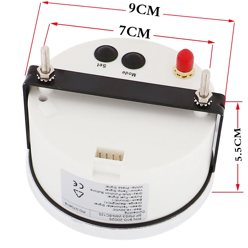 Автомобильный лодочный GPS Спидометр 85 мм одометр для грузовика лодки цифровой