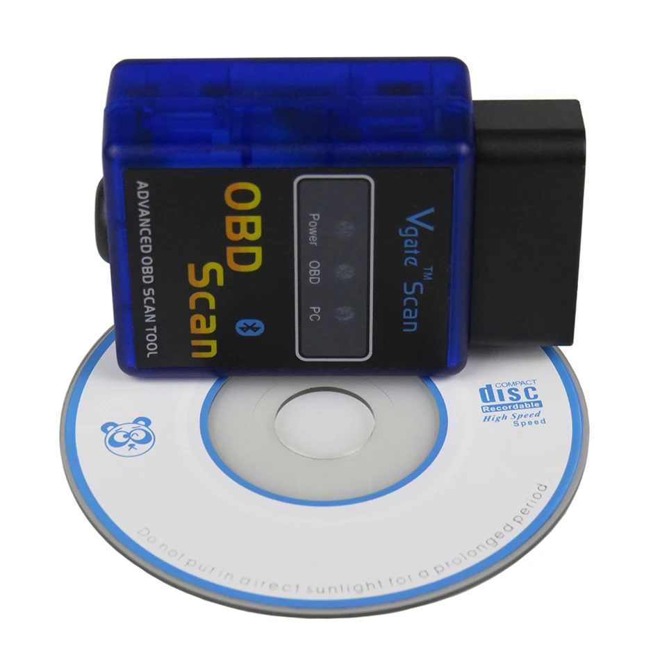 Мини-сканер кодов Vgate ELM 327 V1.5 OBD2 Bluetooth-адаптер Bluetooth Scan / OBDII ELM327 считыватель BT |