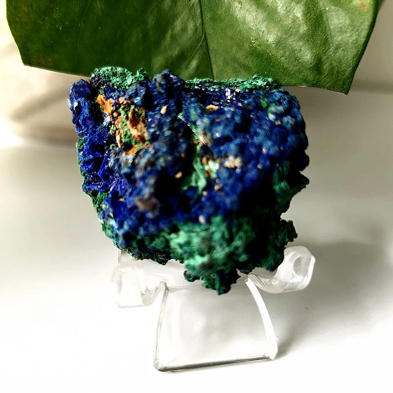 Высококачественный натуральный камень azurite и Малахитовый симбиотический