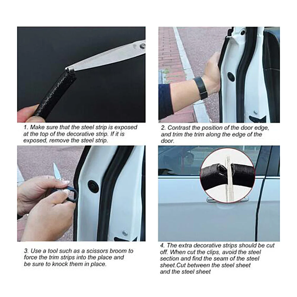 Резиновый уплотнитель для автомобильной двери край блокировка защитное литье