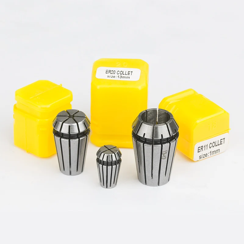 

1/5pcs ER11 ER16 ER20 ER Precision spring collet chuck 1MM 2MM 13MM for CNC milling tool holder Engraving machine spindle motor