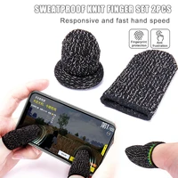 2pcsset gaming finger sleeves anti slip anti sweat protection for phone games nk shopping