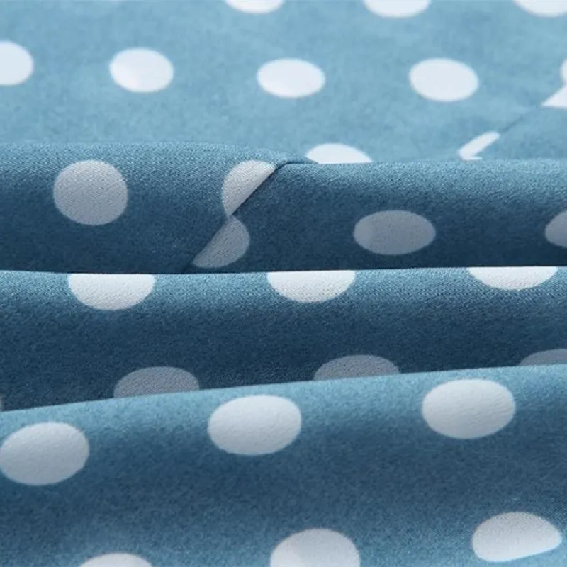 

Summer Dress 2021 Women Ruffle Spring Street Sexy Casual Slim Thin Beach Party O Neck Mini Polka Dot Dress Vestidos De Fiesta