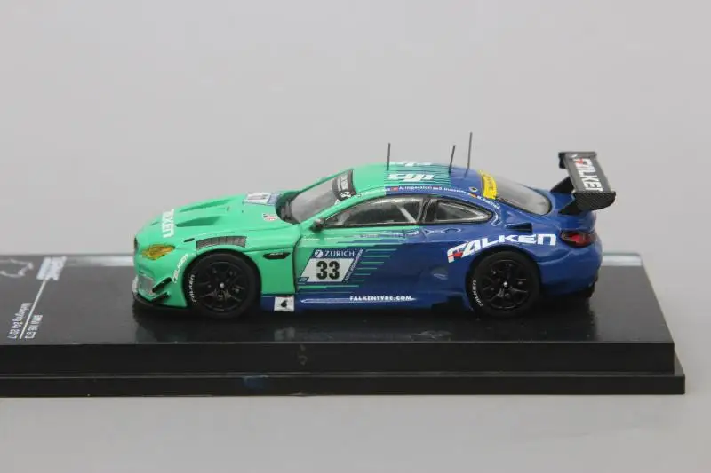 TW 1: 64 B MW M6 GT3(Falken Motor Sports) сплав модель автомобиля литье под давлением металлические игрушки подарок на день рождения для детей мальчик другой