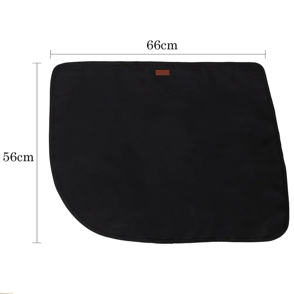 2PCS/PACK Pet Dog Car Door Cover Protector Waterproof 600D Oxford Cloth Protection Mats Non-slip Scratch Guard for Pets Dog images - 6